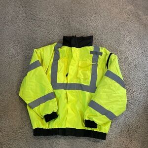 OccuNomix Type R Class 3 High-Vis Bomber Jacket LUX-TJBJ Sz XXL 2XL XXLarge